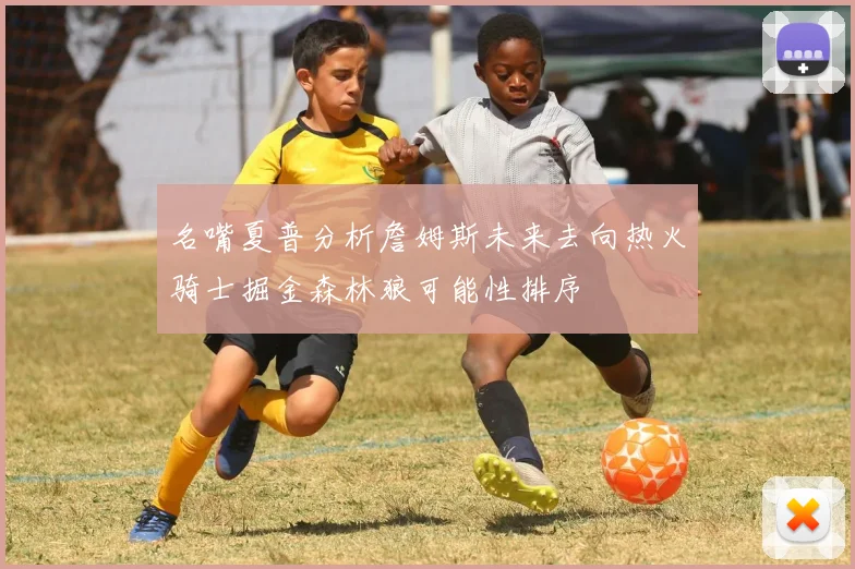 名嘴夏普分析詹姆斯未来去向热火骑士掘金森林狼可能性排序
